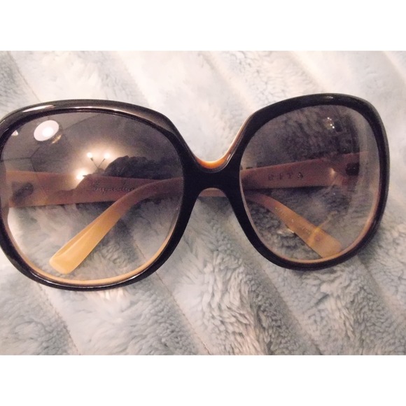 DITA Sunglasses Oversized Round Brown Gradient Lenses Women Fashion - Picture 6 of 6